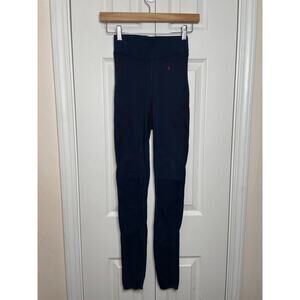 SmartWool Womens INTRAknit 200 Leggings Navy Blue Size XS